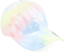 Happiness Tie Dye/Whiteclover Dad Cap - Black Clover
