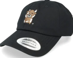 Happy Cow Black Dad Cap - Abducted