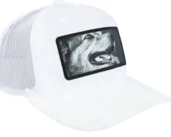 Happy Dog Big Patch Velvet White Trucker - Calza Pennello