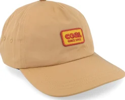 Hardin Light Brown Dad Cap - Coal