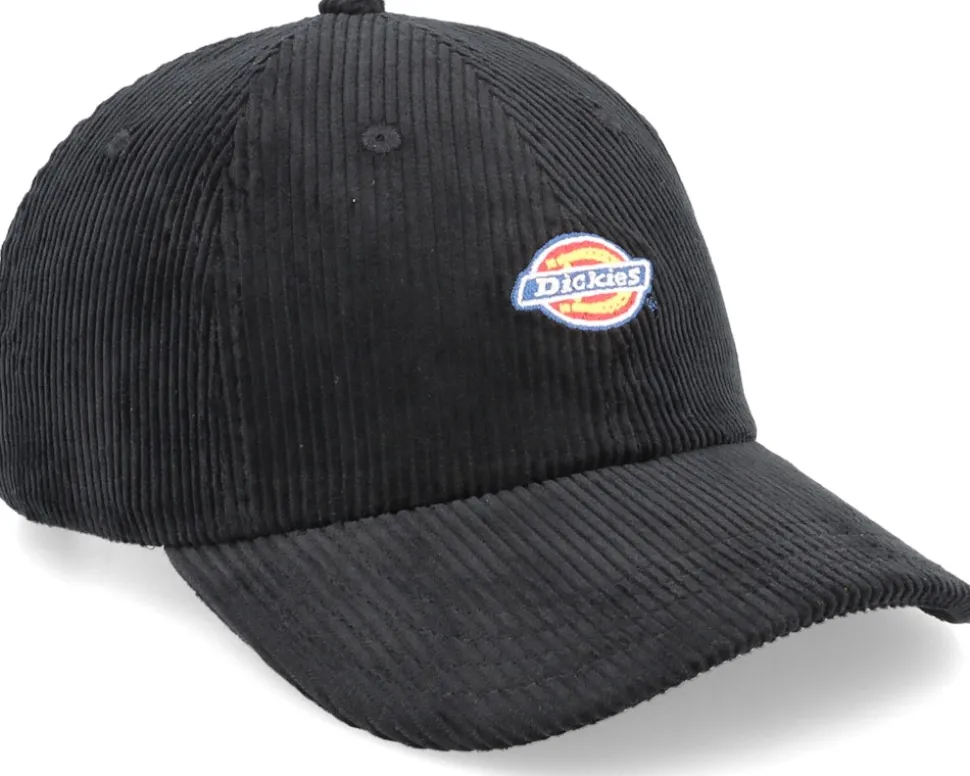 Hardwick Cord Cap Black Dad Cap - Dickies