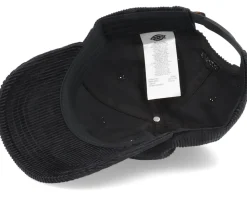 Hardwick Cord Cap Black Dad Cap - Dickies