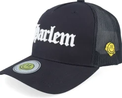 Harlem 3d Script Black A-frame Trucker - Lucid Smile