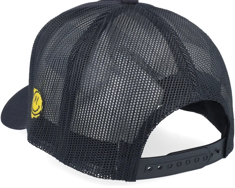 Harlem 3d Script Black A-frame Trucker - Lucid Smile