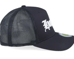 Harlem 3d Script Black A-frame Trucker - Lucid Smile