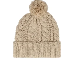 Harper Beanie Humus Pom - Oakley