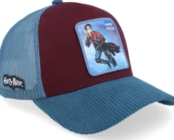 Harry Potter Blue/Burgundy A-Frame Trucker - Capslab