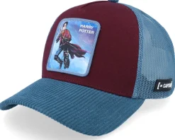 Harry Potter Blue/Burgundy A-Frame Trucker - Capslab