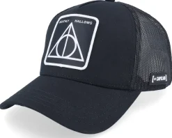 Harry Potter Deadly Black A-Frame Trucker - Capslab