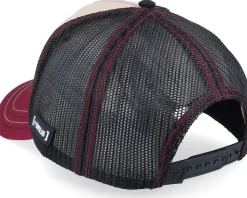 Harry Potter Express Black/Beige/Burgundy A-Frame Trucker - Capslab