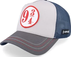 Harry Potter Express Blue/Grey A-Frame Trucker - Capslab
