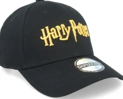 Harry Potter Gold Logo Black Adjustable - Difuzed