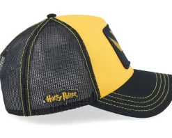 Harry Potter Golden Snitch Black/Yellow A-Frame Trucker - Capslab