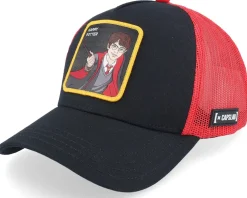 Harry Potter Red/Black A-Frame Trucker - Capslab