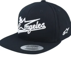 Hat Black/White Snapback - Alpinestars