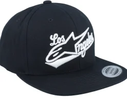 Hat Black/White Snapback - Alpinestars