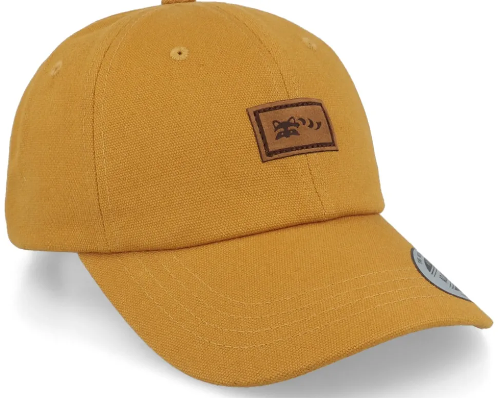 Hatsie The Red Panda Canvas Light Brown Dad Cap - Wild Spirit