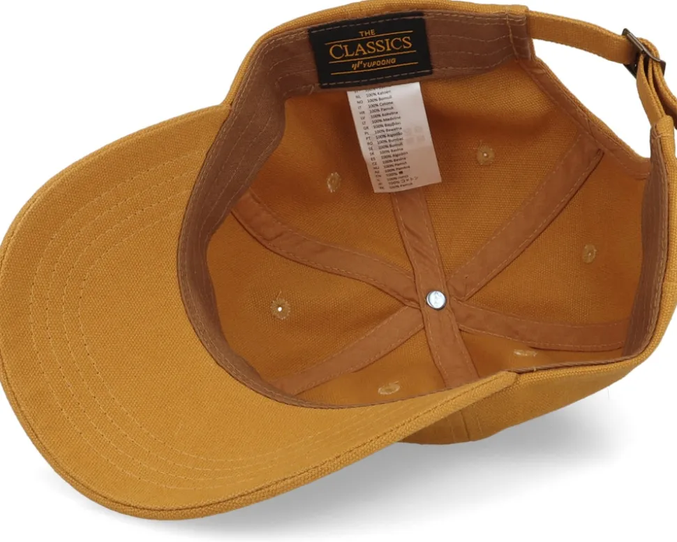 Hatsie The Red Panda Canvas Light Brown Dad Cap - Wild Spirit