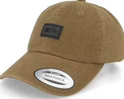 Hatsie The Red Panda Canvas Dark Olive Dad Cap - Wild Spirit