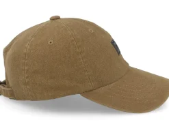 Hatsie The Red Panda Canvas Dark Olive Dad Cap - Wild Spirit