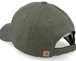 Hatsie The Red Panda Logo Dark Olive Adjustable - Wild Spirit