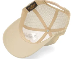 Hatsie The Red Panda Logo Khaki Trucker - Wild Spirit