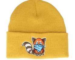 Hatsie The Red Panda Mustard Cuff - Iconic