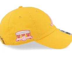 Hatstore Exclusive x Atlanta Braves Dua Yellow Gold Double Under Dad Cap - 47 Brand