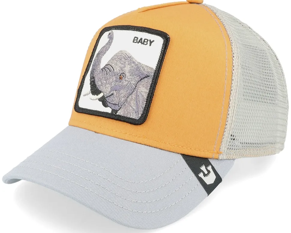Hatstore Exclusive x Big Baby Yellow/Grey Trucker - Goorin Bros.