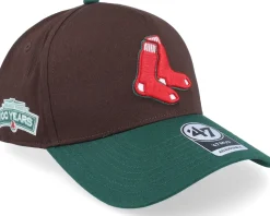 Hatstore Exclusive x Boston Red Sox Coops Sure Shot Mvp Dt Brown/Dark Green A-Frame Adjustable - 47 Brand