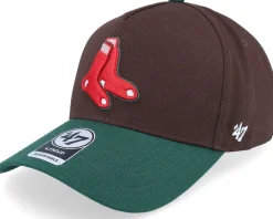 Hatstore Exclusive x Boston Red Sox Coops Sure Shot Mvp Dt Brown/Dark Green A-Frame Adjustable - 47 Brand