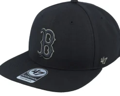 Hatstore Exclusive x Boston Red Sox Dua Black Under Snapback - 47 Brand