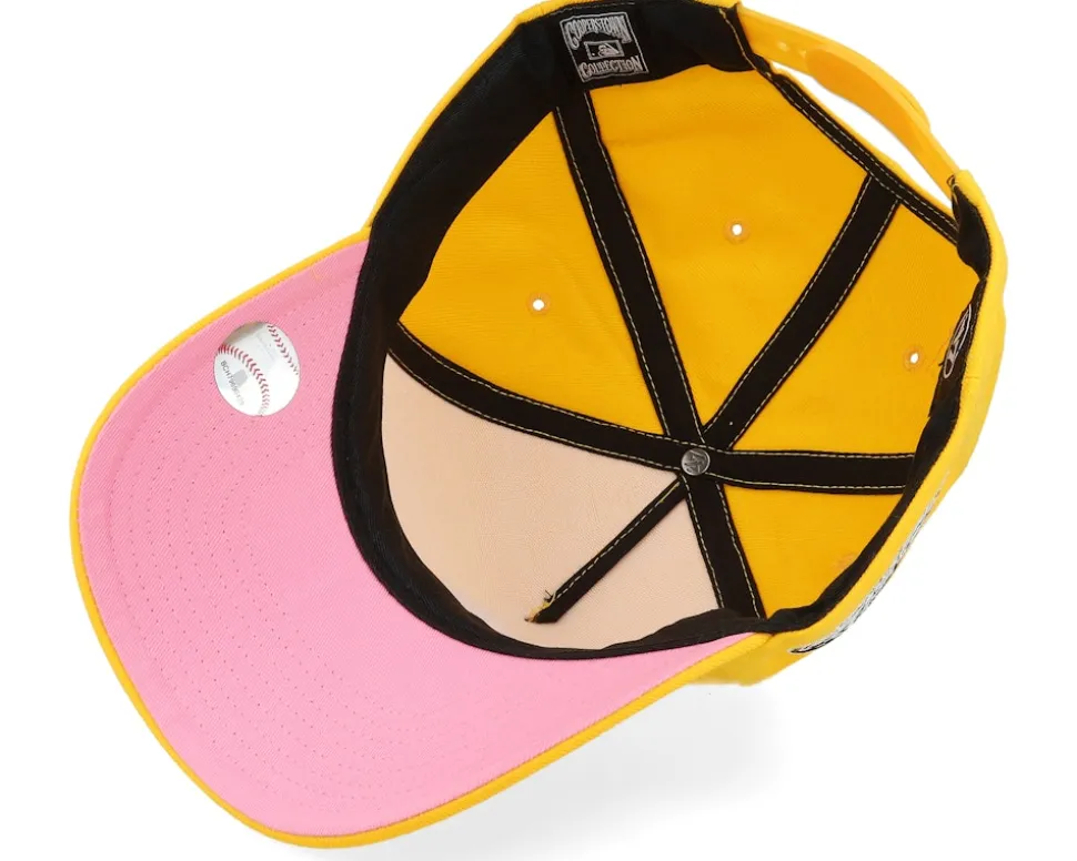 Hatstore Exclusive x Boston Red Sox World Yellow Gold A-Frame Adjustable - 47 Brand