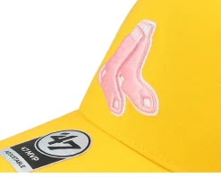 Hatstore Exclusive x Boston Red Sox World Yellow Gold A-Frame Adjustable - 47 Brand