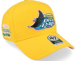 Hatstore Exclusive x Boston Red Sox World Yellow Gold A-Frame Adjustable - 47 Brand