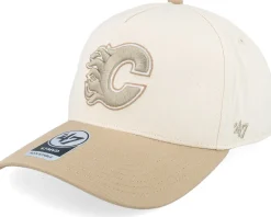 Hatstore Exclusive x Calgary Flames Sure Shot 47 Mvp Dt Natural/Tan A-Frame Adjustable - 47 Brand