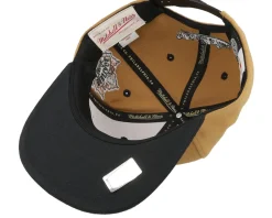 Hatstore Exclusive x Calgary Flames Heritage Brown/Black Snapback - Mitchell & Ness