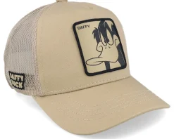 Hatstore Exclusive x Daffy Duck Beige Trucker - Capslab
