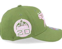 Hatstore Exclusive x Dallas Stars Classic Red Green/Pink Adjustable - Mitchell & Ness