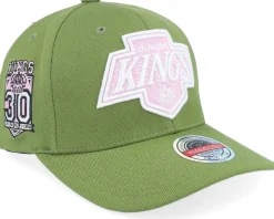 Hatstore Exclusive x Dallas Stars Classic Red Green/Pink Adjustable - Mitchell & Ness