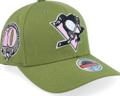Hatstore Exclusive x Dallas Stars Classic Red Green/Pink Adjustable - Mitchell & Ness