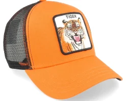 Hatstore Exclusive x Eye Of The Tiger Orange/Black Trucker - Goorin Bros.