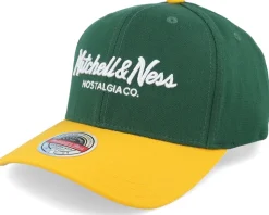 Hatstore Exclusive x Hatstore Exclusive x Pinscript Baseball Green/Yellow - Mitchell & Ness