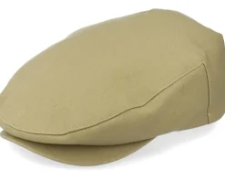 Hatstore Exclusive x Hooligan Army Green Flat Cap - Brixton