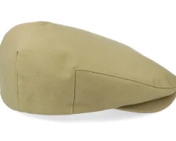 Hatstore Exclusive x Hooligan Army Green Flat Cap - Brixton