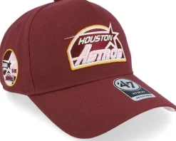 Hatstore Exclusive x Houston Astros Dark Maroon A-Frame Adjustable - 47 Brand