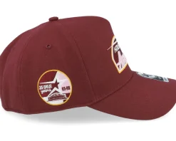 Hatstore Exclusive x Houston Astros Dark Maroon A-Frame Adjustable - 47 Brand