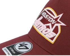 Hatstore Exclusive x Houston Astros Dark Maroon A-Frame Adjustable - 47 Brand