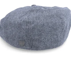 Hatstore Exclusive x Kaliffa Brood Heather Grey Snap Cap - Brixton