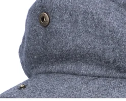 Hatstore Exclusive x Kaliffa Brood Heather Grey Snap Cap - Brixton